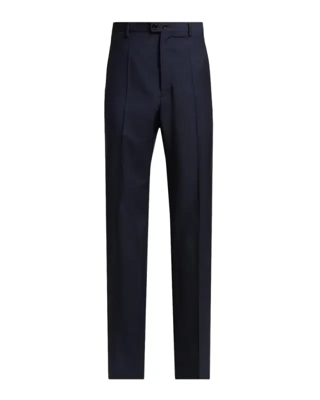 Jil Sander Men's Wool Blend Wide-Leg Trousers