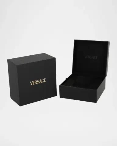 Versace Men's Tolomeo Chrono Two-Tone Bracelet Watch, 40mm | Thumbnail 5 Versace Men's Tolomeo Chrono Two-Tone Bracelet Watch, 40mm | Thumbnail 5