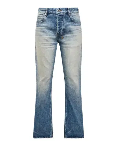 Ksubi Men's Bronko Portland Faded Denim Bootcut Jeans | Thumbnail 1
