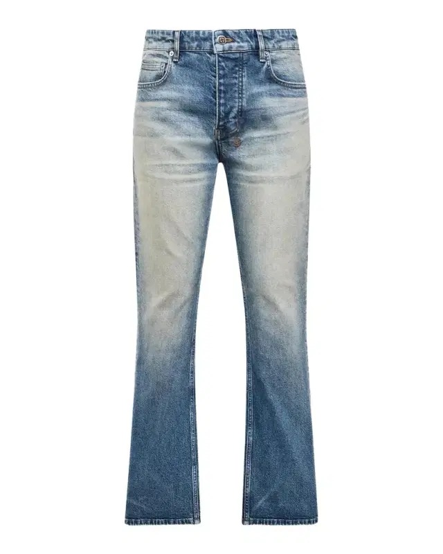 Ksubi Men's Bronko Portland Faded Denim Bootcut Jeans