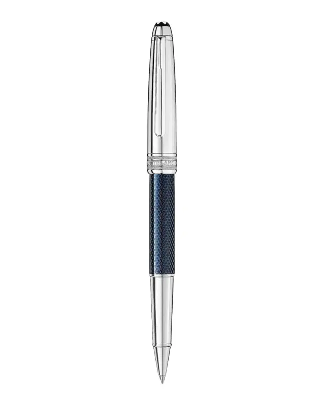 Montblanc Meisterstück Solitaire Doué Blue Hour Classique Rollerball Pen