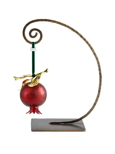 Michael Aram Pomegranate Golden Glass Ornament | Thumbnail 3