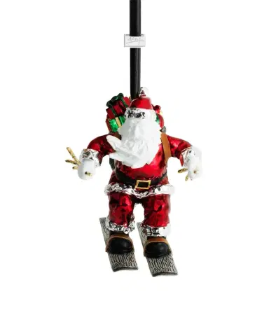 Michael Aram Skiing Santa Ornament | Thumbnail 1