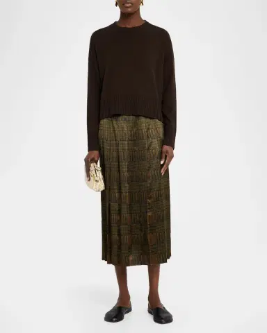 Lafayette 148 New York Boxy Crewneck Cashmere Sweater | Thumbnail 2 Lafayette 148 New York Boxy Crewneck Cashmere Sweater | Thumbnail 2