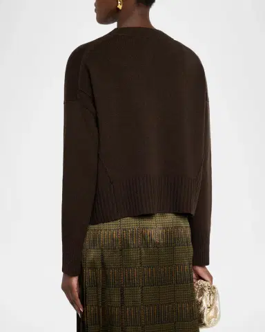 Lafayette 148 New York Boxy Crewneck Cashmere Sweater | Thumbnail 3 Lafayette 148 New York Boxy Crewneck Cashmere Sweater | Thumbnail 3
