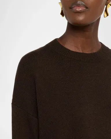 Lafayette 148 New York Boxy Crewneck Cashmere Sweater | Thumbnail 5 Lafayette 148 New York Boxy Crewneck Cashmere Sweater | Thumbnail 5