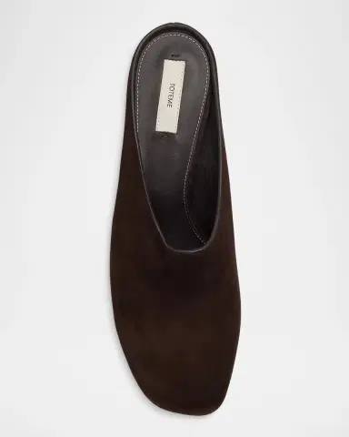 TOTEME 35mm Contour Suede Mules | Thumbnail 6