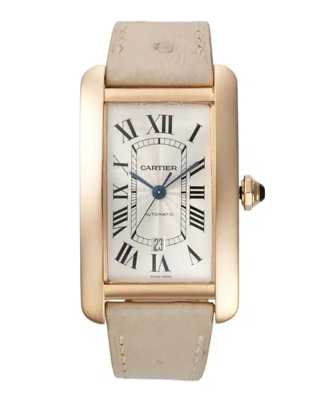Vintage Watches Cartier Tank Americaine XL 52x32mm Vintage 2000s-20s Watch