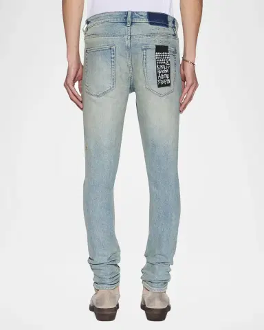 Ksubi Van Winkle Astral Grid Skinny Jeans | Thumbnail 2