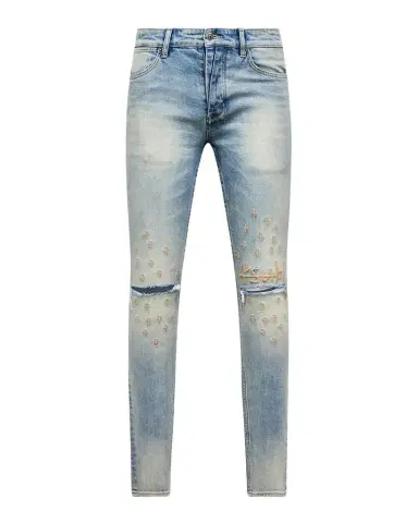 Ksubi Van Winkle Astral Grid Skinny Jeans | Thumbnail 1