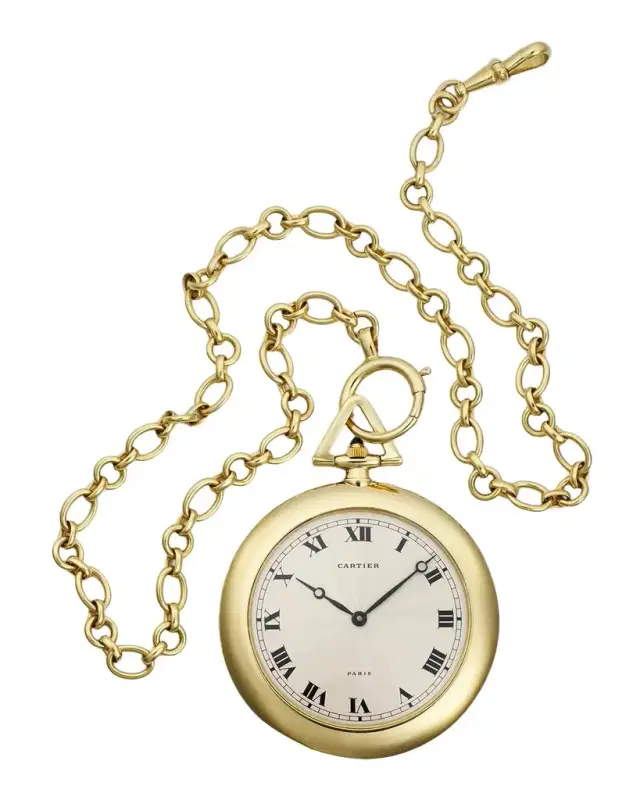 Vintage Watches Cartier Vintage 1960s-70s Pocket Watch