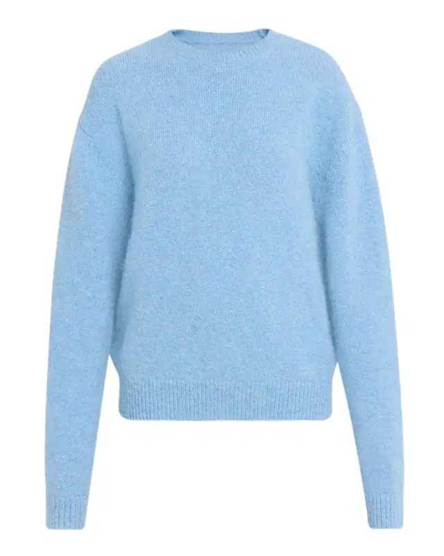 Classic Alpaca-Blend Crewneck Sweater