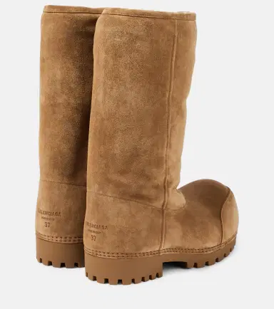 Balenciaga Alaska High suede boots | Thumbnail 2