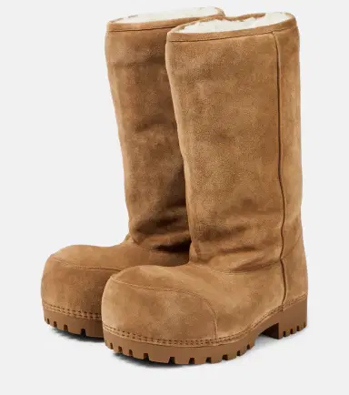 Balenciaga Alaska High suede boots | Thumbnail 4