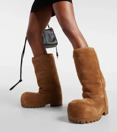 Balenciaga Alaska High suede boots | Thumbnail 5