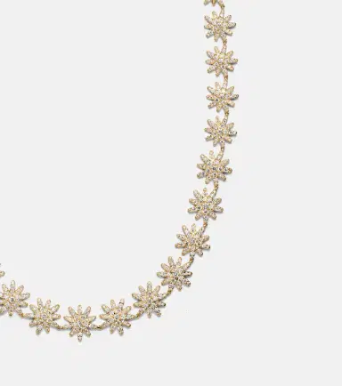 David Yurman Starburst 18kt gold necklace with diamonds | Thumbnail 6