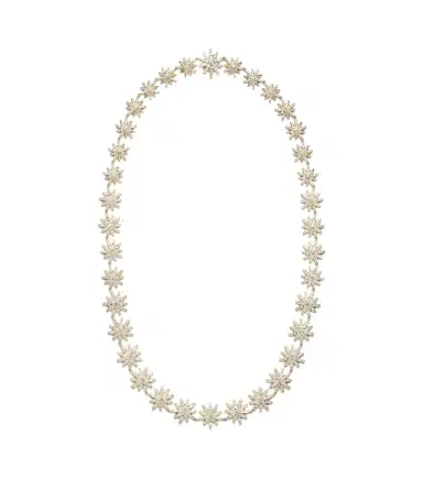David Yurman Starburst 18kt gold necklace with diamonds | Thumbnail 1