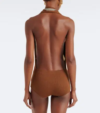 Mugler Argyle virgin wool bodysuit | Thumbnail 5 Mugler Argyle virgin wool bodysuit | Thumbnail 5