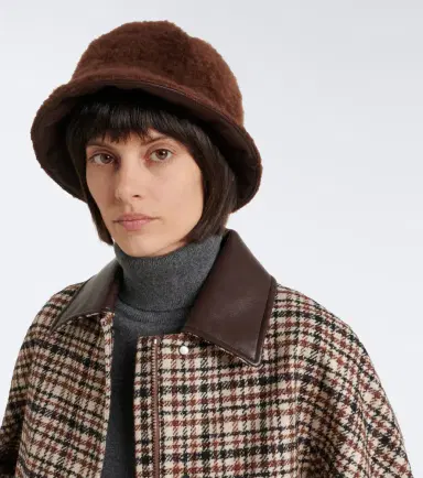 Brunello Cucinelli Monili shearling bucket hat | Thumbnail 4 Brunello Cucinelli Monili shearling bucket hat | Thumbnail 4