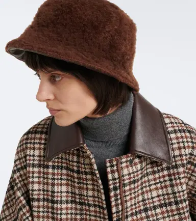 Brunello Cucinelli Monili shearling bucket hat | Thumbnail 5 Brunello Cucinelli Monili shearling bucket hat | Thumbnail 5
