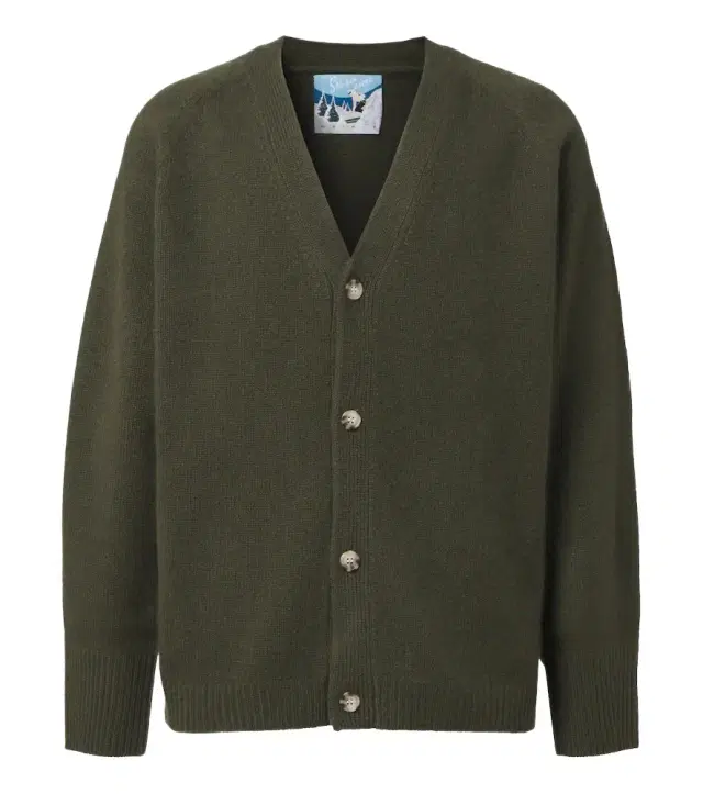 Arch4 Mr Sage cashmere cardigan