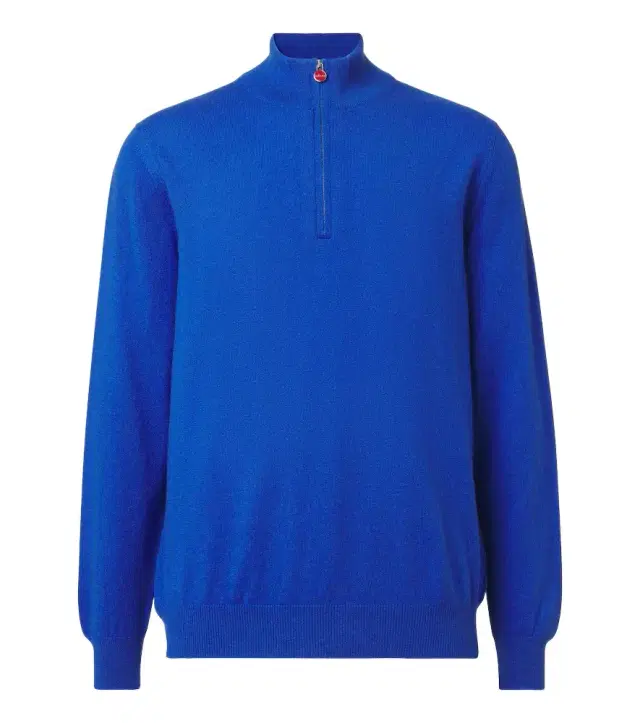 Kiton Cashmere half-zip sweater