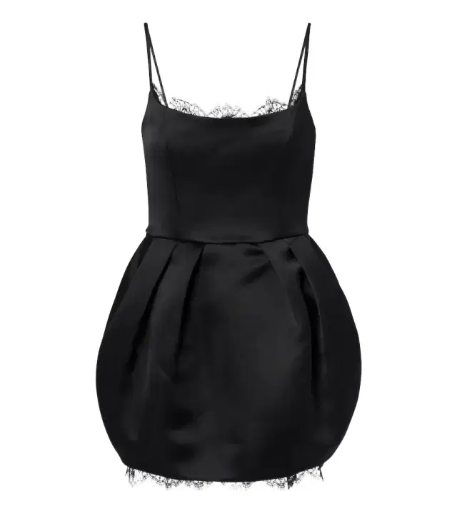 BLUMARINE Lace-trimmed duchesse minidress