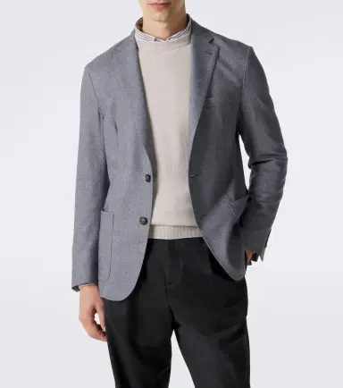 ELEVENTY Wool, cotton, and cashmere blazer | Thumbnail 6
