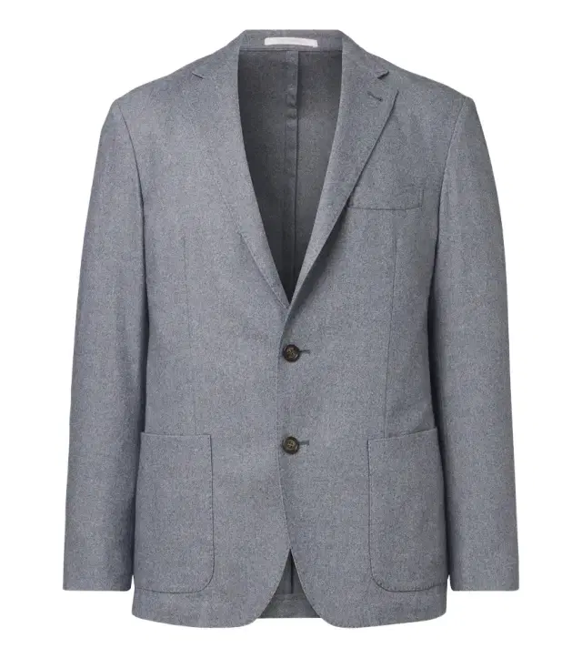 ELEVENTY Wool, cotton, and cashmere blazer