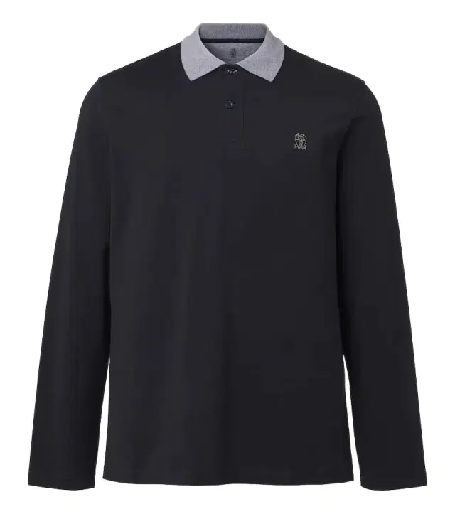 Brunello Cucinelli Logo cotton jersey polo shirt