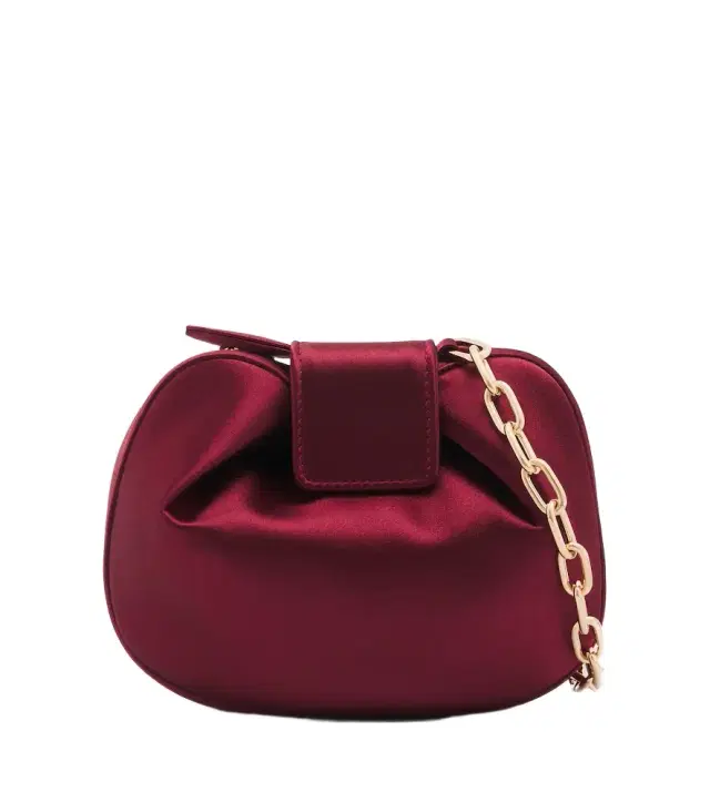 Gabriela Hearst Soft Demi satin clutch