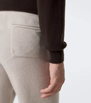 ELEVENTY Ribbed-knit cashmere sweatpants | Thumbnail 2