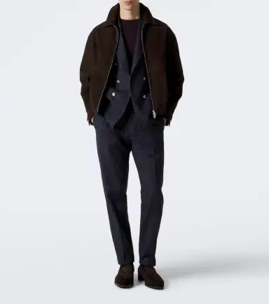 ELEVENTY Wool, cotton, and cashmere tapered pants | Thumbnail 2 ELEVENTY Wool, cotton, and cashmere tapered pants | Thumbnail 2