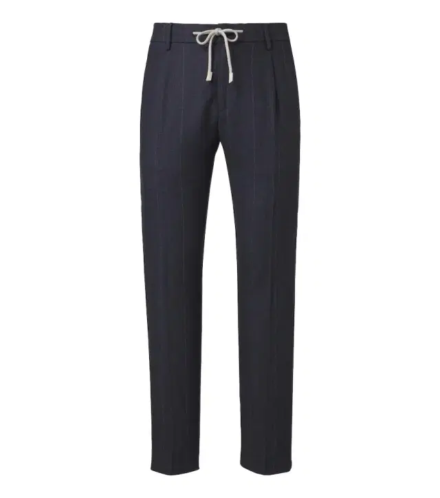 ELEVENTY Wool, cotton, and cashmere tapered pants