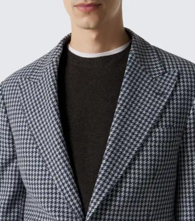 Brunello Cucinelli Houndstooth cashmere blazer | Thumbnail 4 Brunello Cucinelli Houndstooth cashmere blazer | Thumbnail 4