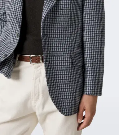 Brunello Cucinelli Houndstooth cashmere blazer | Thumbnail 7 Brunello Cucinelli Houndstooth cashmere blazer | Thumbnail 7