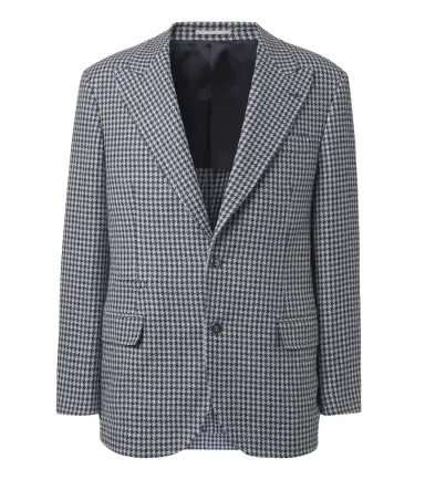 Brunello Cucinelli Houndstooth cashmere blazer | Thumbnail 1 Brunello Cucinelli Houndstooth cashmere blazer | Thumbnail 1