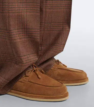 Tod's Gommino shearling-lined suede boat shoes | Thumbnail 5