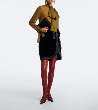 Wolford Infinite floral lace tights | Thumbnail 2