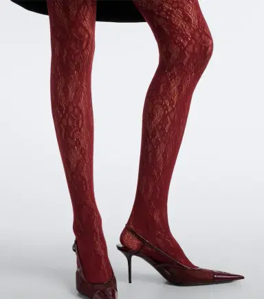 Wolford Infinite floral lace tights | Thumbnail 3