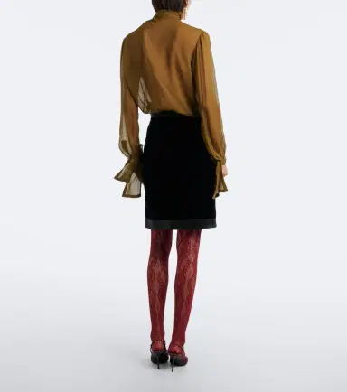 Wolford Infinite floral lace tights | Thumbnail 4
