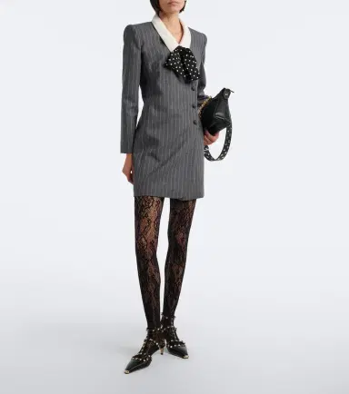 Wolford Infinite floral lace tights | Thumbnail 4
