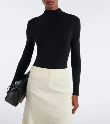 Wolford Shaping turtleneck jersey bodysuit | Thumbnail 6