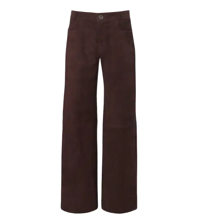 STOULS Lilou Ten suede wide-leg pants