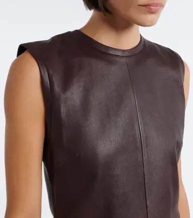 STOULS Dollie leather minidress | Thumbnail 3 STOULS Dollie leather minidress | Thumbnail 3