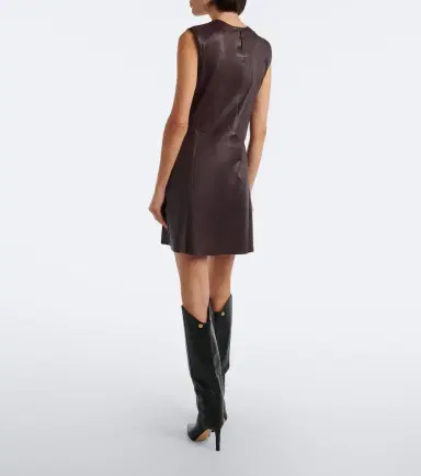 STOULS Dollie leather minidress | Thumbnail 4 STOULS Dollie leather minidress | Thumbnail 4