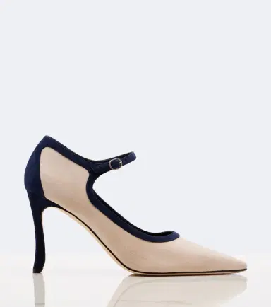 Manolo Blahnik Churla suede Mary Jane pumps | Thumbnail 4 Manolo Blahnik Churla suede Mary Jane pumps | Thumbnail 4