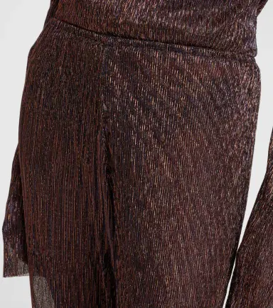 Cala de la Cruz Dries knitted lamé wide-leg pants | Thumbnail 2 Cala de la Cruz Dries knitted lamé wide-leg pants | Thumbnail 2