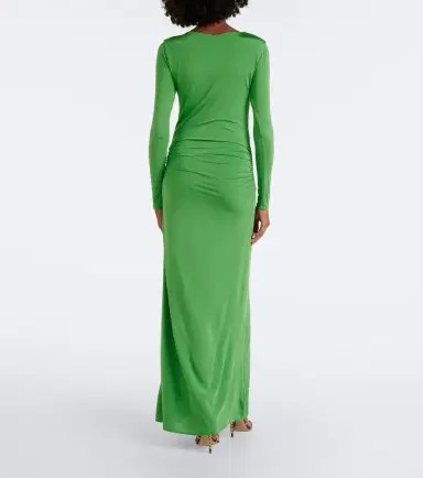 Cala de la Cruz Eres gathered jersey maxi dress | Thumbnail 2 Cala de la Cruz Eres gathered jersey maxi dress | Thumbnail 2