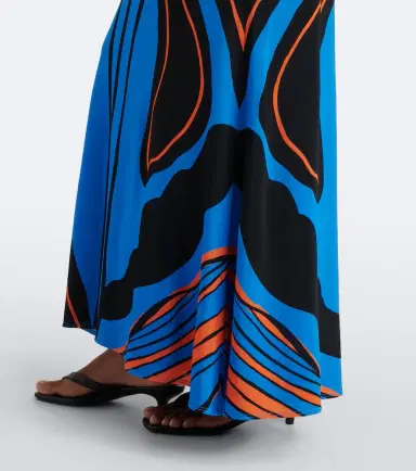 Cala de la Cruz Amay floral satin maxi dress | Thumbnail 7 Cala de la Cruz Amay floral satin maxi dress | Thumbnail 7